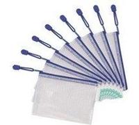 TARIFOLD 509063 poche zippée Fermeture Éclair, A6, PVC, rouge Rouge G