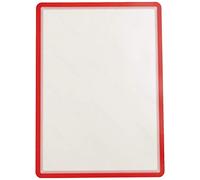 Tarifold Cadre arrière autocollant magnétique rouge A3