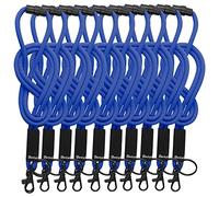 Cordons ronds pour badges - Paquet de 10 bleu - Bleu - Tarifold G