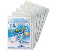 Tarifold Pochette d'affichage KANG Easy Load A4 Autocollante Transparent Lot de 5