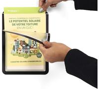 Tarifold Fr 194977 Set Of 2 Magneto Display Frames With Repositionable Adhesive Back,A5 Document Display Frame,Black Frame (Pack Of 2)