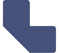 Tarifold Fr 197201- Lot 10 Symbole Adhésif de Marquage au Sol- Forme "L" 100 X 50mm - Bleu (Lot 10 pcs)