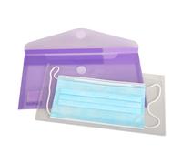 Tarifold Fr 335104 Beutel für Maske, antimikrobiell, Format 242 x 130 mm, PVC, 1