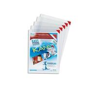 tarifold Poche repositionnable, Rouge, DIN A4, kang