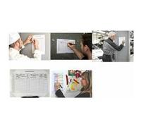 Tarifold Porte-copie Kang A4 blanc dos adhésif repositionnable porte-stylo lot de 2 35,5 x 24,3 cm