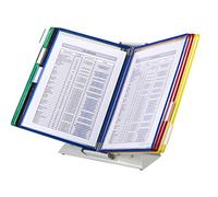 TARIFOLD Pupitre 10 poches assortis, livré complet