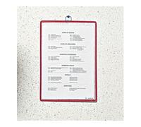 Tarifold TARIFOLD Tableaux suspendus 4 A avec œillet format portrait 5 pièces Quantité:1