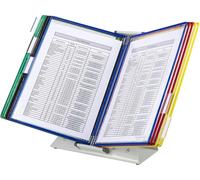 tarifold tdisplay Support de table en métal incl. 20 pochettes transparentes