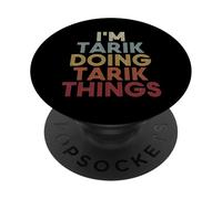 Tarik Name Tarik Personalized Name First Given PopSockets PopGrip Adhésif