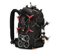 TARION Flightpro FPV Sac à dos pour drones : sac à dos étanche professionnel pour FPV Racing Quadcopter Lunettes FPV Télécommande DJI Accessoires