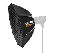 TARION Octabox Softbox Dépliable Rapide - 65cm/26 Boîte à lumière octogonale avec Monture Bowens - Grille alvéolée pour éclairage Portrait et Studio OC-65F SOFTBEAM