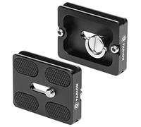 Tarion PU-50 Plaque à dégagement Rapide Plateau Rapide en métal Universel, avec vis 1/4 Pouce, adaptée à la rotule de trépied d'appareil Photo(2 pièces)