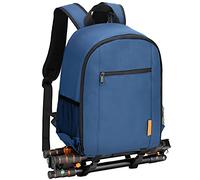 TARION TBS Sac à dos pour appareil photo Petit sac à dos pour appareil photo SLR Sac à dos pour appareil photo étanche Sac pour appareil photo léger et compact avec housse de pluie
