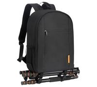 TARION Sac à Dos Photo DSLR - Sac à Dos Compact pour Appareil Photo avec Housse Pluie Étanche 14" Compartiment Ordinateur Sac Photo Voyage Femme Homme Photographe pour DSLR SLR Noir TB-M