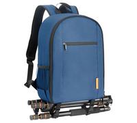 TARION Petit sac à dos pour appareil photo reflex - Étanche - Léger et compact - Avec housse de pluie, Tb-m Bleu, m, Rucksack