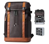 TARION Sac à Dos Professionnel pour Appareil Photo Reflex numérique avec Compartiment pour Ordinateur Portable de 14 ", pour trépied, objectifs et Appareil Photo avec Housse de Protection Contre la