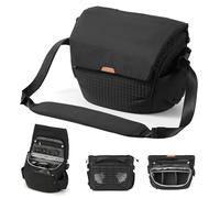 TARION Sac Messager Photo de Voyage - 7L Bandoulière Réglable avec 2 Séparateurs Amovibles Compartiment Rapide pour Appareils DSLR/SLR et Pochette Tablet 12" Thorner
