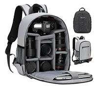 TARION TBS Sac à dos pour appareil photo Petit sac à dos pour appareil photo SLR Sac à dos pour appareil photo étanche Sac pour appareil photo léger et compact avec housse de pluie