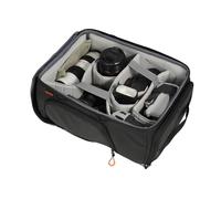 TARION Sac pour appareil photo poche intérieure pour sac à dos : poche intérieure pour appareil photo poche intérieure sac SLR rembourré avec couverture amovible pour objectifs reflex numériques