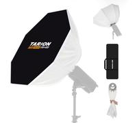 TARION Softbox Octogonale Inversée Pliable - Softbox Bowens 65cm à Montage Rapide pour Photo Studio avec Structure diffuseur réfléchissant FB-65 SOFTBEAM