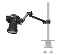 TARION Support de caméra de bureau modulaire - Bras de bureau DSLR 19"/48 cm avec tête sphérique à vis 1/4" réglable à 360 degrés - Compatible avec tiges de 35 mm - Titanrig Arm Z
