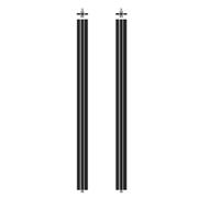 TARION Tige d'extension de Base modulaire - Ensemble de poteaux d'extension de 110 cm (2 Sections de 55 cm) Compatible avec Les Produits Titanrig Cart