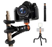 TARION Trépied Octopus : trépied Flexible pour téléphone Portable, Mini trépied pour téléphone Portable, Appareil Photo, Mini trépied avec rotule de 1/4" pour Voyage, vidéo, Photographie