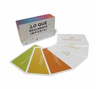Tarjetas « ¡Lo que de verdad importa! » - 80 tarjetas de coaching para usar en talleres, terapia, desarrollo de liderazgo, Team Building, para abrir conversaciones y/o Como "afirmaciones".