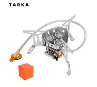 TARKA 3 têtes cuisinière à gaz brûleurs de Camping touristique four de randonnée pliant 5800W randonnée en plein air pique-nique barbecue équipement de cuisine Stove with new a