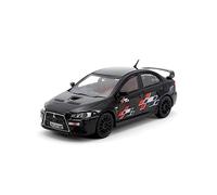 Tarmac Mitsubishi Lancer EVO X Rallyart Edition Noir Échelle 1:64 004REB