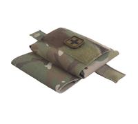 Tarnnetz Trousse de micro-traumatisme Poche de rangement IFAK avec porte-garrot Hamac pour ceinture tactique MOLLE Sac de premiers soins médicaux EDC Mc