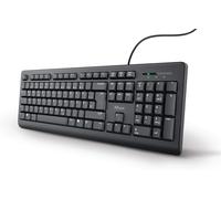 Taro Clavier Filaire, Disposition Allemande Qwertz, Touches Silencieuses, Protection Contre Les Éclaboussures, Port Usb, Longueur De Câble De 1,8 M, Clavier Pc Pour Ordinateur, Ordinateur