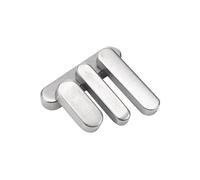 TARONIX Clés parallèles Clé parallèle M6 M8 M10 304 en acier inoxydable A2, arbre d'entraînement à extrémité ronde, longueur de broche plate 8/10/12/14-120mm, 1 à 10 pièces(10x 8 x 100mm(1pcs))