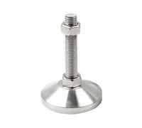 TARONIX Pieds réglables pour Meubles Niveleurs de Pieds réglables et Robustes for Meubles, Hauteur for armoires ou Tables, for Ajuster Le Filetage M8/10/12/16/20/24(D60 M16x100,2 Pcs)