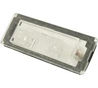 Taros Trade 266280 Glace d'éclairage de plaque d'immatriculation Gauche ou droite, Clair