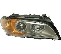TarosTrade 37-0358-R-3055 Phare Avant Électrique Chrome Avec Clignotant Jaune Avec Moteur Droit