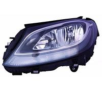 TarosTrade 37-5361-L-92137 Phare Avant Électrique Pour Ampoules H7/H7 Avec Lumière Feux De Position Led Avec Moteur Gauche