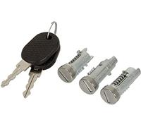 TarosTrade 60-0397-N-83728 Lot De Serrures Avant Avec 2 Clés Correspondantes Avec Bouton Poussoir