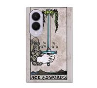 Tarot Card Ace of Swords Etui Coque Housse pour Samsung Galaxy Z Fold 8