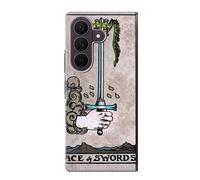 Tarot Card Ace of Swords Etui Coque Housse pour Samsung Galaxy Z Fold 8 Ultra