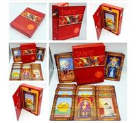 Tarot Card Box : Delve Into The World of Tarot Reading includes 78 Tarot Cards Deck & A 64- Page Book