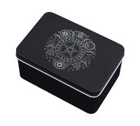Tarot Card Case Holder, Iron Card Deck Holder, Portable Tarot Card Box, Game Card Storage Case, Tarot Card Storage Solution, Card Holder, Metal Tarot Card Case, Protective Card Deck Holder, Tr