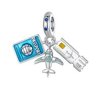 TAROT Card Charms, Sterling Silver Sun Flower Charms fit Pandora Bracelet Colliers Bijoux Cadeaux pour les Femmes, Taglia unica per tutti, Argent sterling, Zircon cubique.