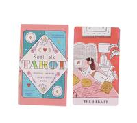 Tarot Card Deck Classic Set - Spark Joy Connection Real Talk Tar0T | Cartes de Tarot de Bureau mystiques créatives | TROOR Tarot Loisir DIVERTATION Game Bord pour Les EMSUSIASTS, débutant