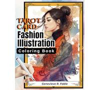 Tarot Card Fashion Illustration Coloring Book