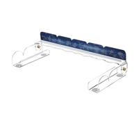 Tarot Card Holder - Acrylic Display Rack, Clear Slotted Organizer with Angled Viewing Panel & Compact Structure for Daily Guidance, Spiritual Rituals, Meditation Practice and Reading Session