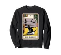Tarot Card The Impress Cat on Robot Aspirateur Chat Drôle Sweatshirt