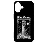 Tarot Card The Tower 16 - Major Arcana Tower Renewal Design Coque pour iPhone 17