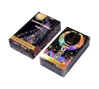 Tarot Cards, Clear Imagery Floral Physical Deck for Fortune Telling, Intuitive Guidance, Spiritual Awakening, Dream Interpretation, Psychic Tool for Women Collector Book Lover 10.3x6cm