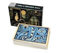 Tarot Cards Deck - 5,12 pouces CARTES ORACLE POUR LA DÉCOUVERTE SUILLE, FORTUNE RATIF avec des conseils quotidiens, jeu familial pour les débutants, femmes hommes, conseillers en sorcières, voyages pe